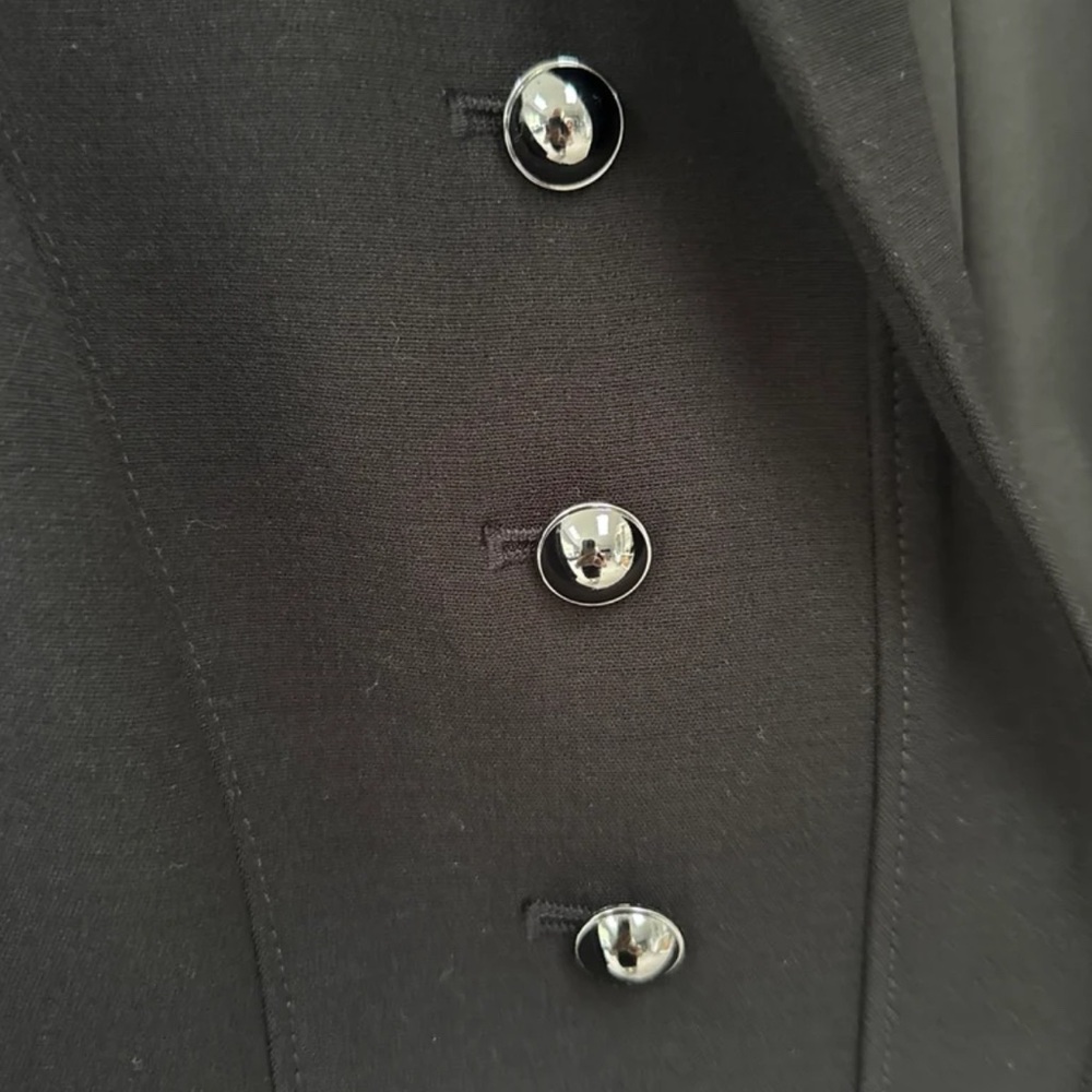 Women's Black Blazer Jacket - Picture 2 of 4